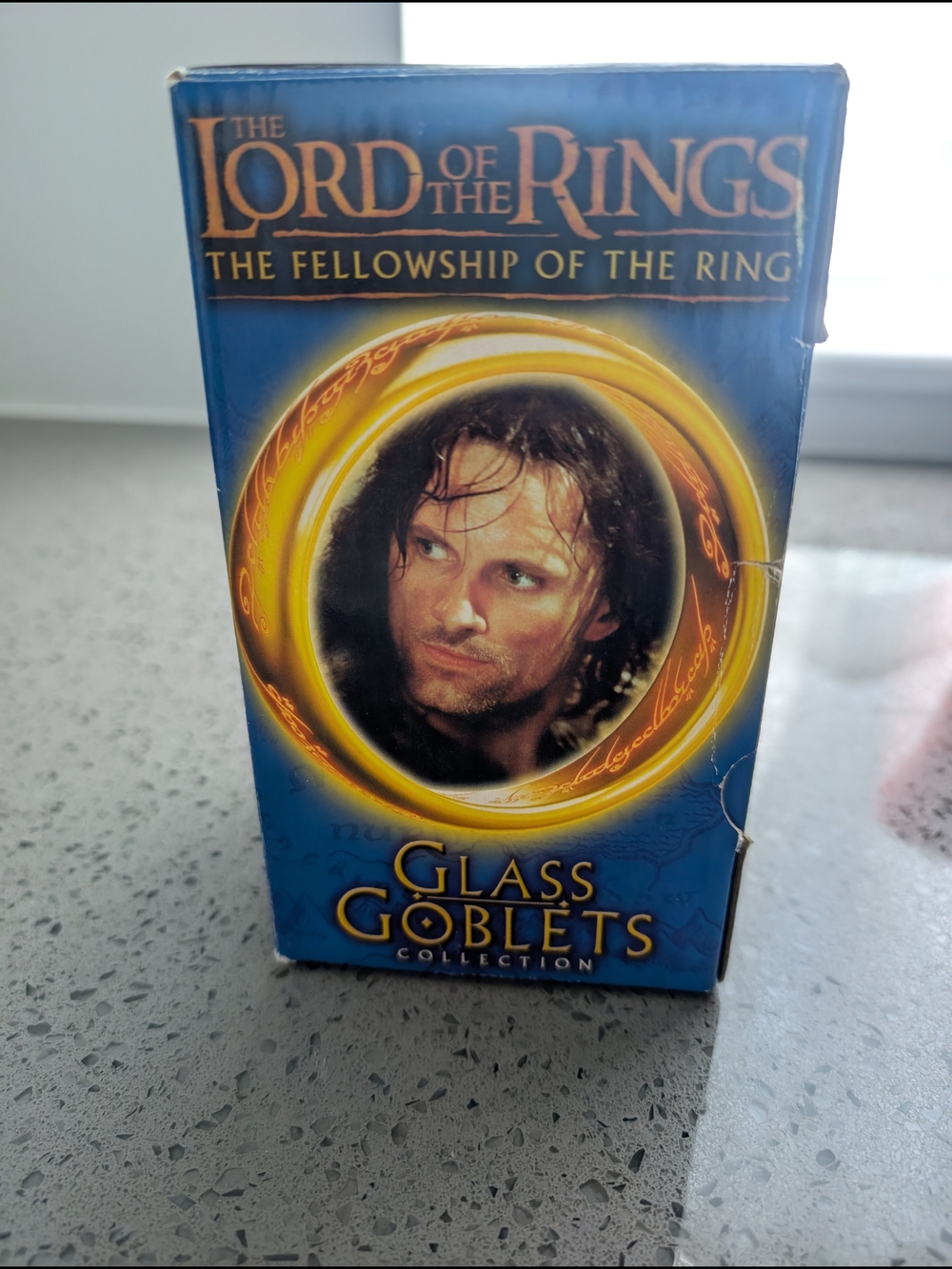 Lord Of The Rings Glass Goblets Collection - Strider (Aragorn)